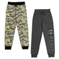 thumbnail image 1 of Star Wars The Mandalorian Child Fleece 2 Pack Jogger Pants Little Kid to Big, 1 of 5