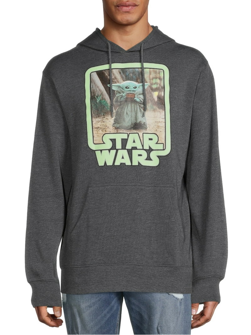 Star Wars The Mandalorian Baby Yoda Men's Big Men's Hoodie