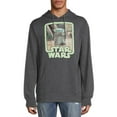 thumbnail image 1 of Star Wars The Mandalorian Baby Yoda Men's & Big Men's Hoodie Sweatshirt, Sizes S-3XL, 1 of 5