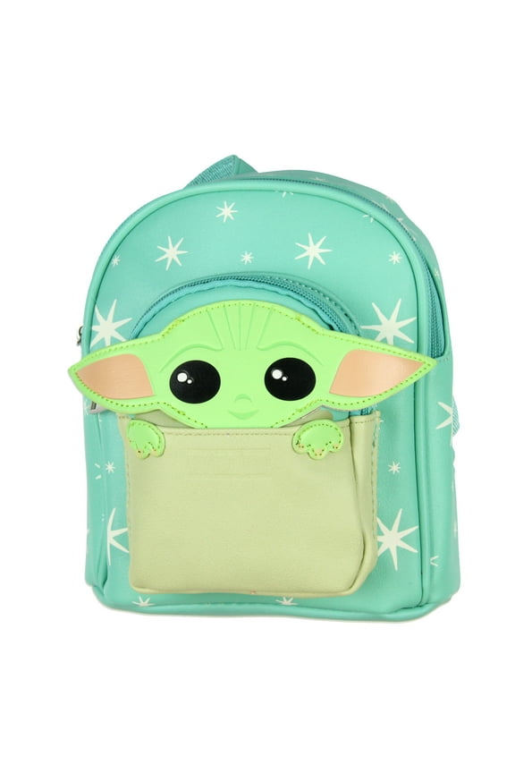 Star Wars The Mandalorian Baby Yoda The Child Micro Mini Backpack Shoulder Bag 9"