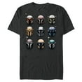 thumbnail image 1 of Star Wars The Mandalorian Battle Worn Helmets - Short Sleeve Blended T-Shirt for Adults - Customized-Dark Heather, 1 of 5