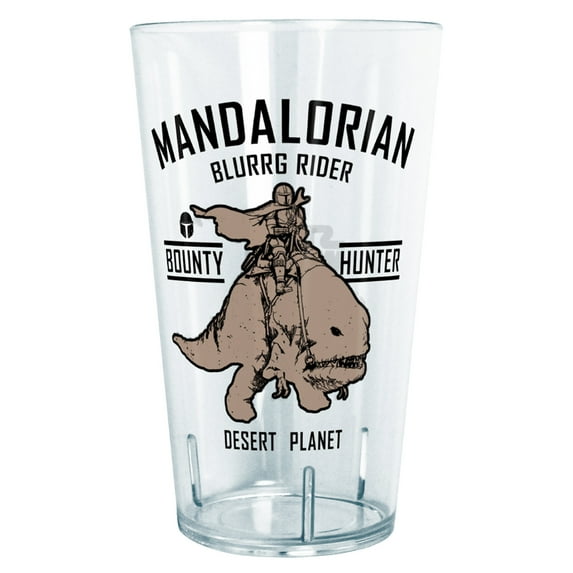 Star Wars: The Mandalorian Blurrg Rider Tritan Drinking Cup Clear 24 oz.