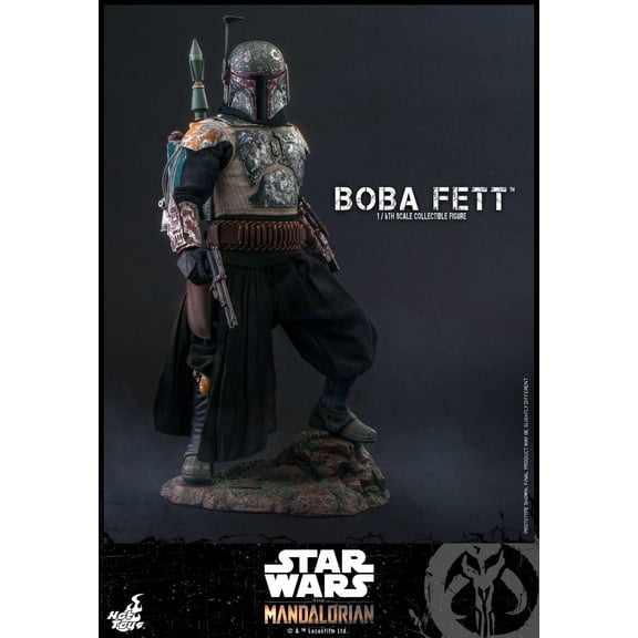 Star Wars The Mandalorian Boba Fett Collectible Figure (Regular Version)