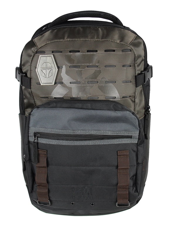 The Mandalorian Bounty Hunter Laptop Tech Padded Sleeve Backpack 19"