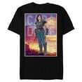 thumbnail image 1 of Star Wars The Mandalorian Cara Dune Painting - Short Sleeve Blended T-Shirt for Adults - Customized-Black, 1 of 5