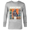 thumbnail image 1 of Star Wars The Mandalorian Character Grid This Is The Way - Long Sleeve T-Shirt for Men - Customized-Athletic Heather, 1 of 5