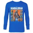 thumbnail image 1 of Star Wars The Mandalorian Character Grid This Is The Way - Long Sleeve T-Shirt for Men - Customized-Royal, 1 of 5