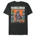 thumbnail image 1 of Star Wars The Mandalorian Character Grid This Is The Way - Short Sleeve Blended T-Shirt for Adults - Customized-Dark Heather, 1 of 5