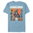 thumbnail image 1 of Star Wars The Mandalorian Character Grid This Is The Way - Short Sleeve Blended T-Shirt for Adults - Customized-Ocean Blue, 1 of 5