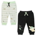 thumbnail image 1 of Star Wars The Mandalorian Child 2 Pack Jogger Pants Newborn to Infant, 1 of 5