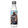 thumbnail image 1 of Star Wars: The Mandalorian Colorful Sky Sunset Stainless Steel Water Bottle White 17 oz., 1 of 3