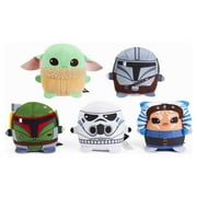 Star Wars The Mandalorian Cuutopia Plush Set of 5 Soft Rounded Pillow Dolls
