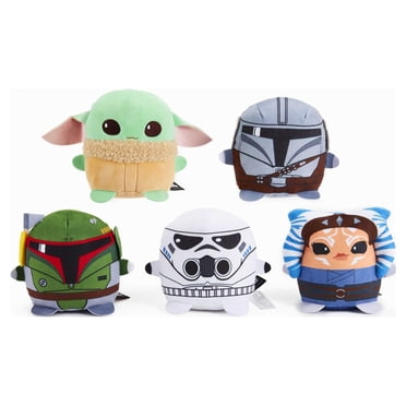 Star Wars The Mandalorian Cuutopia Plush Set of 5 Soft Rounded Pillow Dolls