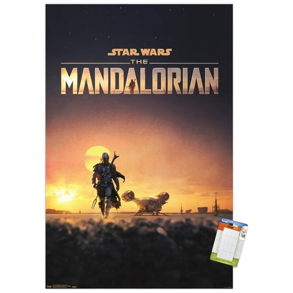 Star Wars: The Mandalorian - D23 One Sheet Wall Poster, 14.725" x 22.375"