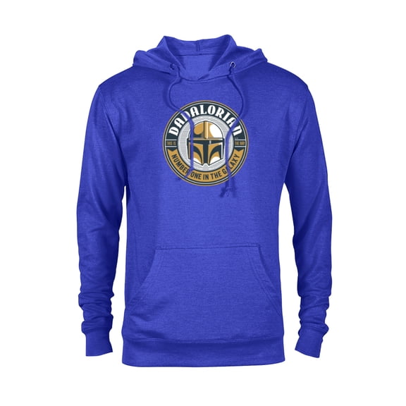 Star Wars The Mandalorian Dadalorian - Pullover Hoodie for Adults - Customized-Royal