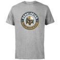 thumbnail image 1 of Star Wars The Mandalorian Dadalorian - Short Sleeve Cotton T-Shirt for Adults - Customized-Athletic Heather, 1 of 5
