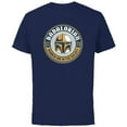 thumbnail image 1 of Star Wars The Mandalorian Dadalorian - Short Sleeve Cotton T-Shirt for Adults - Customized-Navy, 1 of 5
