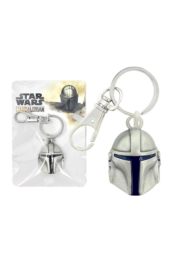 Star Wars: The Mandalorian Din Djarin Helmet Metal Keychain