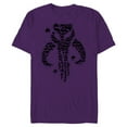 thumbnail image 1 of Star Wars The Mandalorian Dotted Logo - Short Sleeve Blended T-Shirt for Adults - Customized-Purple, 1 of 5