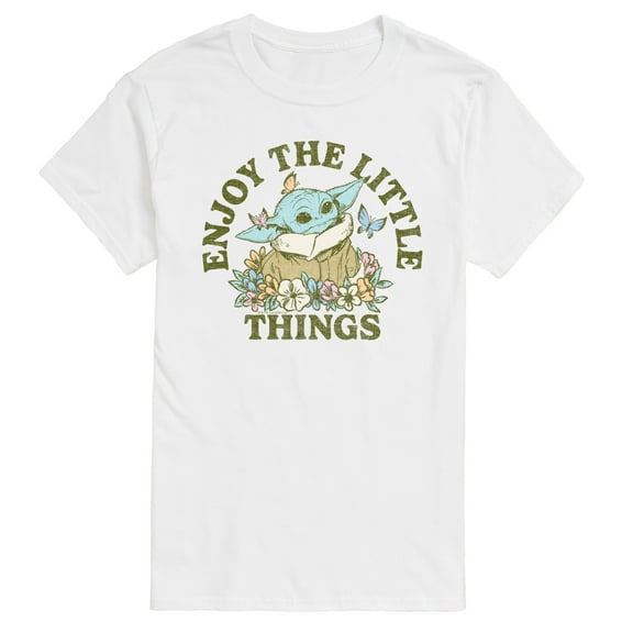 Star Wars - The Mandalorian Enjoy The Little Things - Men's Short Sleeve Graphic T-Shirt