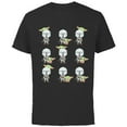 thumbnail image 1 of Star Wars The Mandalorian Expressions of the Child - Short Sleeve Cotton T-Shirt for Adults - Customized-Black, 1 of 5