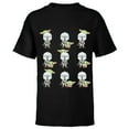thumbnail image 1 of Star Wars The Mandalorian Expressions of the Child - Short Sleeve T-Shirt for Kids - Customized-Black, 1 of 5