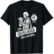 FASHIONABLEWUYI Star Wars: The Mandalorian Father's Day The Dadalorian T-Shirt