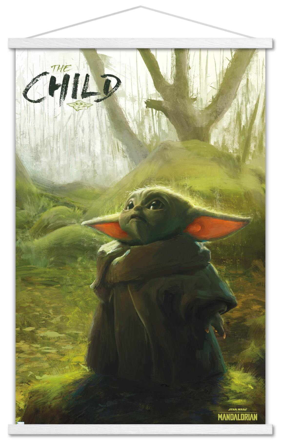 Star Wars: The Mandalorian - Forest Wall Poster, 22.375