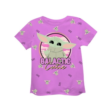 Star Wars The Mandalorian Baby Yoda Galactic Cutie T-Shirt, Sizes 2T-6X