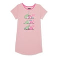 thumbnail image 1 of Star Wars The Mandalorian Girls Baby Yoda Short Sleeve Nightgown, Sizes 4-12, 1 of 3