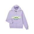 thumbnail image 1 of Star Wars The Mandalorian Girls Baby Yoda "The Child" Costume Hoodie, Sizes 4-16, 1 of 3