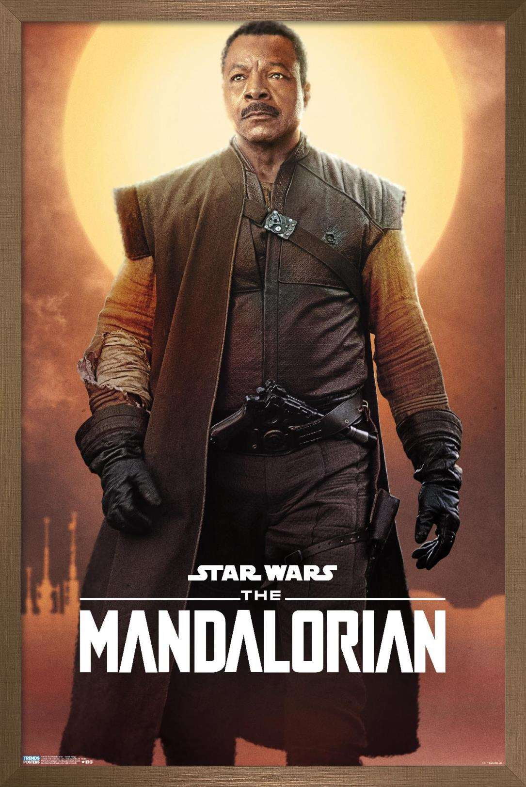 Star Wars: The Mandalorian - Greef Marda Wall Poster, 14.725" x 22.375", Framed