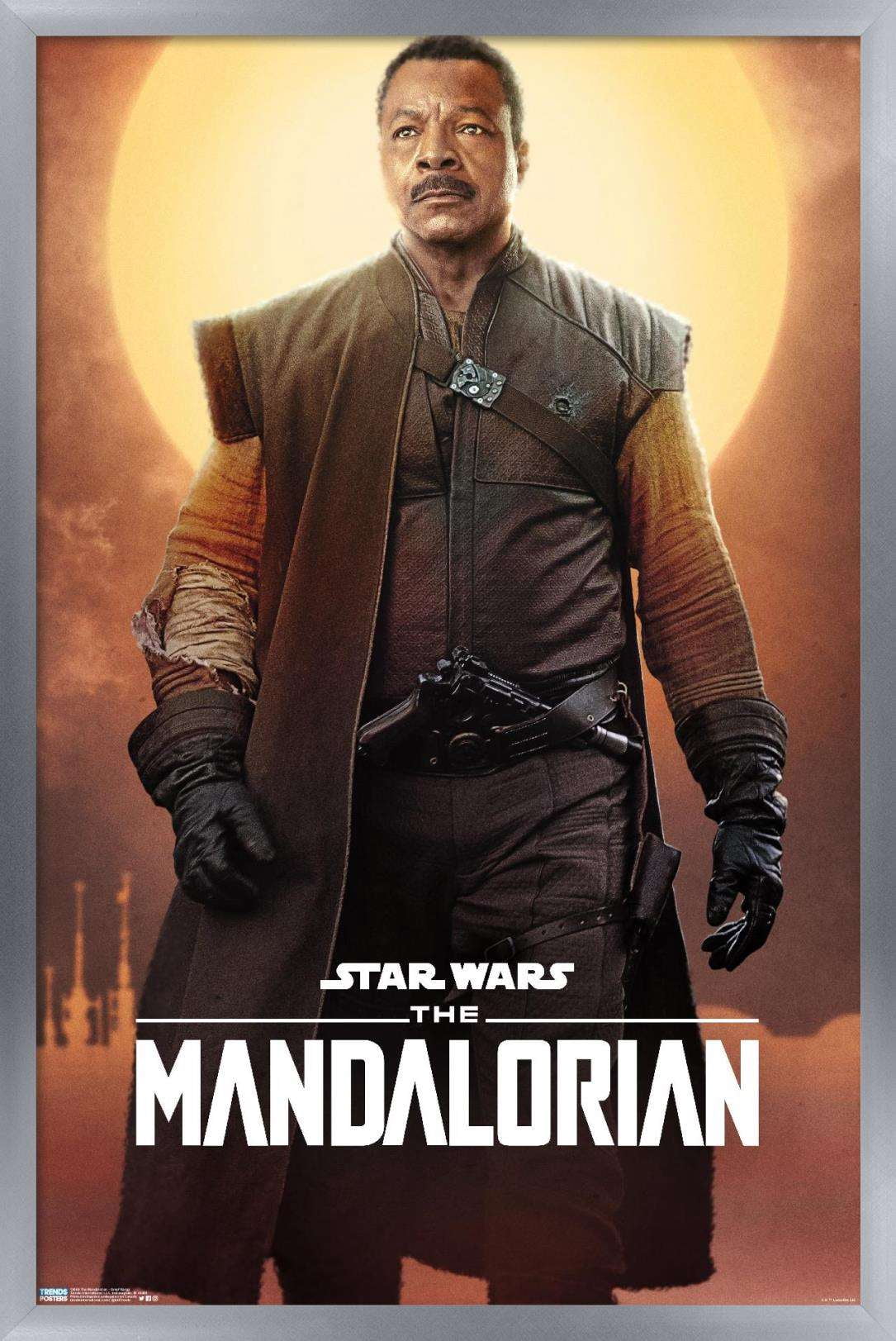Star Wars: The Mandalorian - Greef Marda Wall Poster, 14.725" x 22.375", Framed