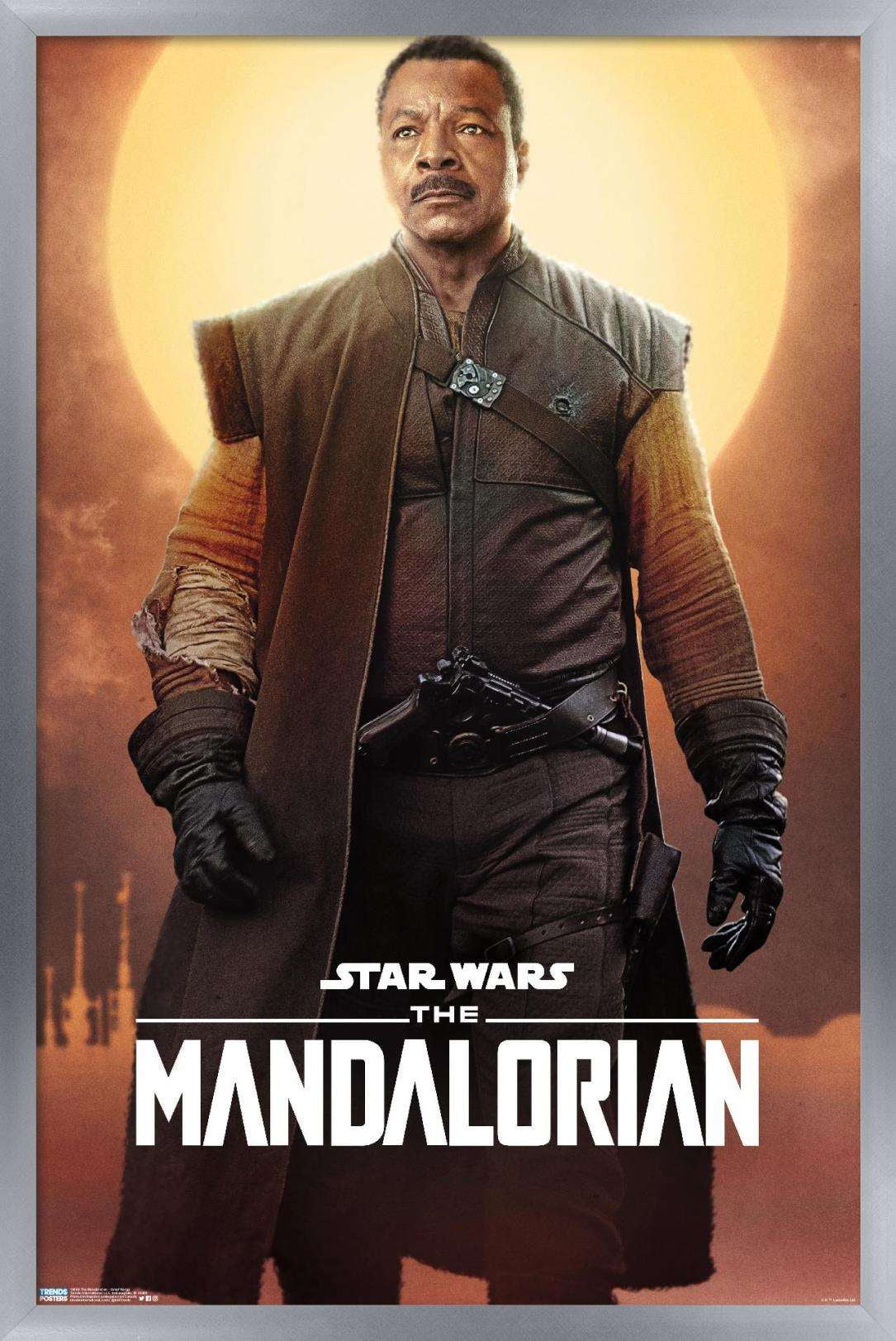 Star Wars: The Mandalorian - Greef Marda Wall Poster, 22.375" x 34", Framed
