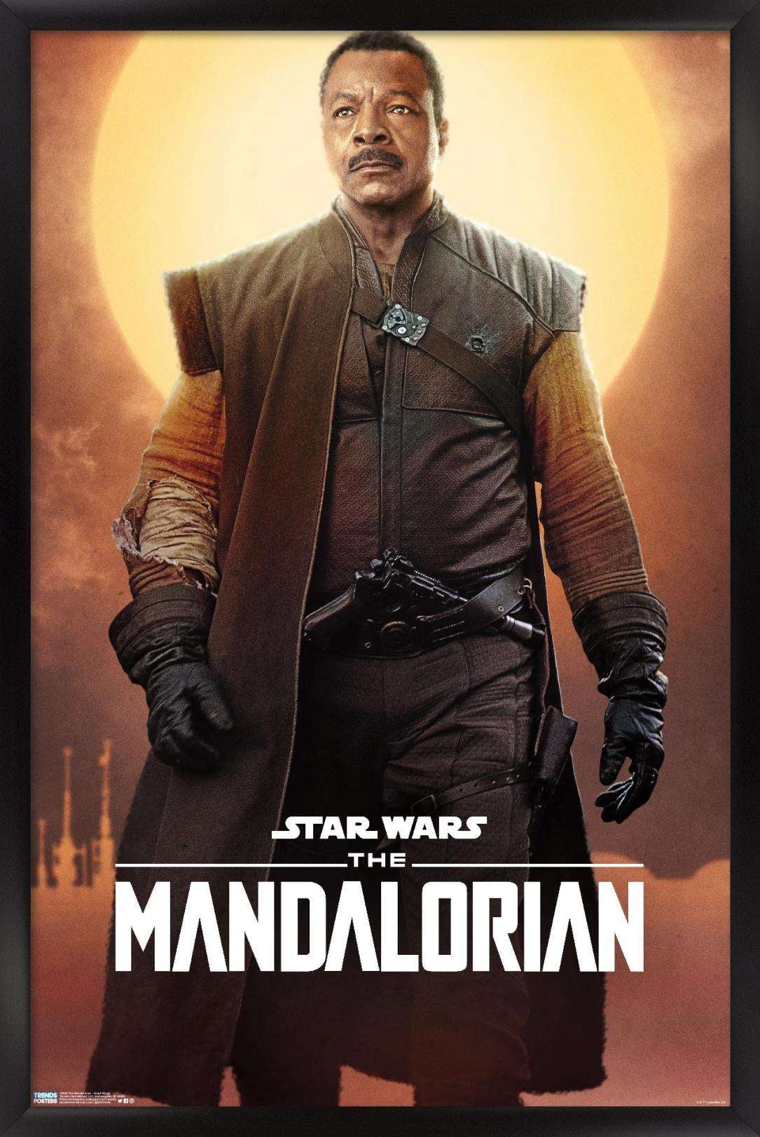 Star Wars: The Mandalorian - Greef Marda Wall Poster, 22.375" x 34", Framed