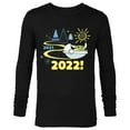 thumbnail image 1 of Star Wars The Mandalorian Grogu 2022 New Year’s Eve Standard - Long Sleeve T-Shirt for Men – Customized-Black, 1 of 5