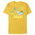 thumbnail image 1 of Star Wars The Mandalorian Grogu 2022 New Year’s Eve Standard - Short Sleeve Blended T-Shirt for Adults – Customized-Yellow, 1 of 5
