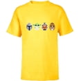 thumbnail image 1 of Star Wars The Mandalorian Grogu Ahsoka Loth-Cat Easter Eggs - Short Sleeve T-Shirt for Kids - Customized-Yellow, 1 of 5