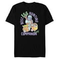 thumbnail image 1 of Star Wars The Mandalorian & Grogu Best Egg Hunting Companion - Short Sleeve Blended T-Shirt for Adults - Customized-Black, 1 of 5