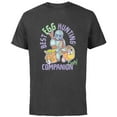 thumbnail image 1 of Star Wars The Mandalorian & Grogu Best Egg Hunting Companion - Short Sleeve Cotton T-Shirt for Adults - Customized-Charcoal, 1 of 5