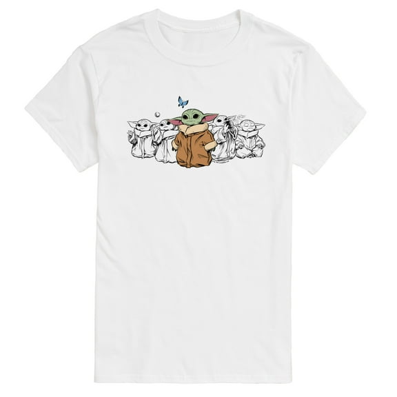 The Mandalorian - Grogu Multi - Men's Short Sleeve Graphic T-Shirt