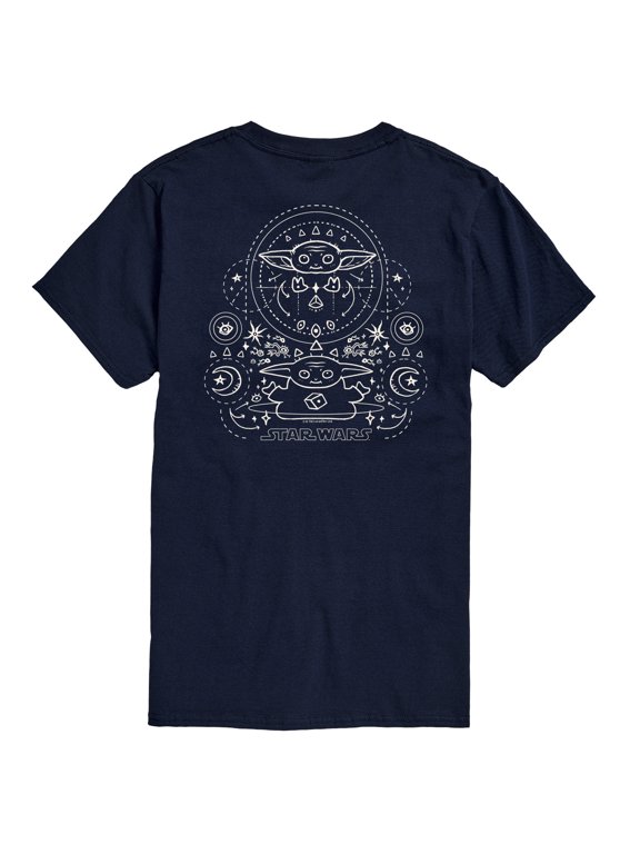 - The Mandalorian Grogu Celestial - Men's Short Sleeve Graphic T-Shirt