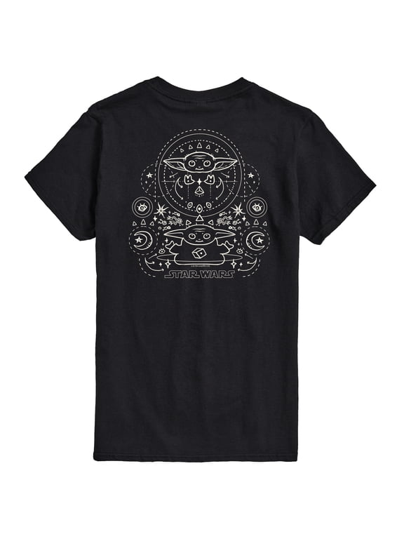 - The Mandalorian Grogu Celestial - Men's Short Sleeve Graphic T-Shirt