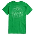 thumbnail image 1 of Star Wars - The Mandalorian Grogu Celestial - Men's Short Sleeve Graphic T-Shirt, 1 of 5
