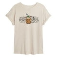 thumbnail image 1 of The Mandalorian - Grogu Multi - Juniors Oversized Graphic T-Shirt, 1 of 4