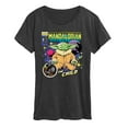 thumbnail image 1 of Star Wars - The Mandalorian Grogu Comic Cover  - Wo Men's Short Sleeve Graphic T-Shirt, 1 of 4