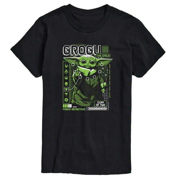 Star Wars - The Mandalorian Grogu Digital - Men's Short Sleeve Graphic T-Shirt