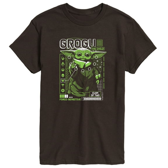 Star Wars - The Mandalorian Grogu Digital - Men's Short Sleeve Graphic T-Shirt