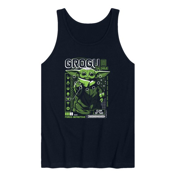 Star Wars - The Mandalorian Grogu Digital - Men's Sleeveless Graphic Tank