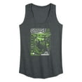 thumbnail image 1 of Star Wars - The Mandalorian Grogu Digital - Wo Men's Racerback Graphic Tank Top, 1 of 4